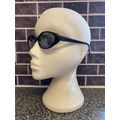 Black oval lens sunglasses men's women's New