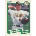 1990 FLEER MARK MCgWIRE #15