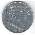 ITALIE 10 LIRE 1982