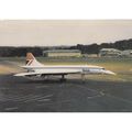 British Airways Concorde Aircraft Postcard (A11...