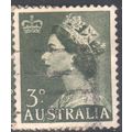 Australia 1953 - SG262 - 3d green - Queen Eliza...