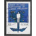 FRA 2003 50c 'HUMAN RIGHTS CHARTER' FINE USED (...
