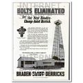 BRADEN STEEL WINCH CO 1927 bolts eliminated cla...