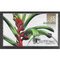 AUS 2006 $5.00 'MANGLES KANGAROO PAW' FINE USED...