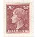 Luxembourg 1958 - 20c carmine brown - Grand Duc...