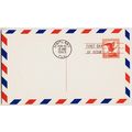 USA. FDC Postal Card. 6c Air Mail. Pre-Stamped....