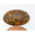 Yellow Moss Agate Freeform Gemstone Cabochon 206