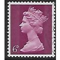 SG 736: 6d. bright reddish purple Definitive St...