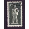 GERMANY 1960 LENIN STATUE 10pf GREEN SG E505 FI...