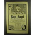 1911 Bon Ami Cleanser Ad - Makes Housecleaning ...