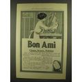 1911 Bon Ami Cleanser Ad - Cleans, Scours, Poli...