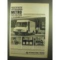 1965 International Harvester Trucks Ad - Metro