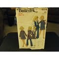 Butterick 6114 Girl's Blouse or Dress, Vest, Sk...