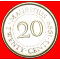 PORTRAIT (1987-2016): MAURITIUS★20 CENTS 1999 M...