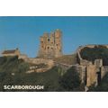 Scarborough Castle Postcard posted 2002 VGC