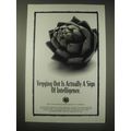 1998 The Cancer Research Foundation of America Advertisement - Vegging out