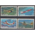 ZAYIX - 1981 Canada 903-906 Used - Aircraft - A...