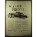 1953 Buick Special Car Ad - Looks at you way out front