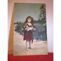 WONT YOU BUY MY PRETTY FLOWERS unused antique p...