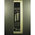 1958 Germaine Monteil Super-Royal Lipstick Ad - Very new, very chic