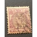Briefmarke Niederlande 30 Cent 1917 Michel 94 g...