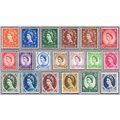 QEII 1955 Wildings Edwards Crown SG540 -SG556 +...