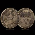 Yes No Decision Coin Hamsa Hand Protection Powe...