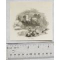 1860s engraving - Fishing