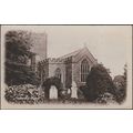 Halberton Church, Devon, c.1910s - RP Postcard