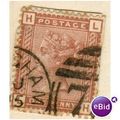 GB 1880-1 - SG166 - 1d brown QV - used