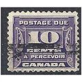 Canada 1933 D17 10c Violet Postage Due Good/Fin...