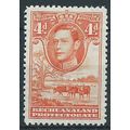 Bechuanaland 1938 SG123 4d Orange Mounted Mint.. .