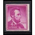 1058 4c Abraham Lincoln Fine MNH Imperf W2390