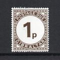 Gibraltar - 1971 - 1p Postage Due (sgD5) MNH