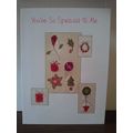 Large Christmas Cards - You're So Special To Me 09