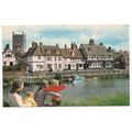 River Avon Tewkesbury Gloucestershire Postcard ...