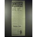1913 Quaker Oats Ad - Does This