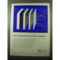 1969 American Appraisal Ad - Early Warning System
