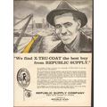 REPUBLIC SUPPLY COMPANY 1962 X-Tru-Coat oil gas...