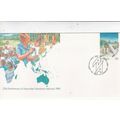 Australia 1989 Volunteers Abroad FDC Fitzroy sp...