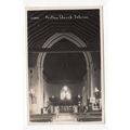Church Interior Pentlow Postcard RP Essex 123650