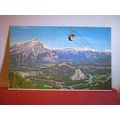 BANFF TOWNSHIP FROM SULPHUR MOUNTAIN, ALBERTA, ...