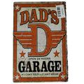 Shed Metal Garage Sign Funny Cave Tin Home Pub ...