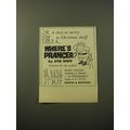 1960 Harper & Brothers Book Advertisement - Where's Prancer by Syd Hoff