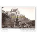 ROSS FOUNTAIN & EDINBURGH CASTLE (2), SCOTLAND,...