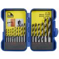 15pc Brad Point Wood Drill Set (3mm – 10mm)