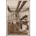 Menai Suspension Bridge, Bangor, 1928 - RP Post...