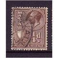 MALTA 1930 SG 193 1/4d BROWN FINE USED #1