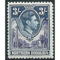 Northern Rhodesia 1938 SG42 3/- Violet & Blue M...