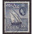 Aden 1953 SG 56 Used - Boats (E-741)
